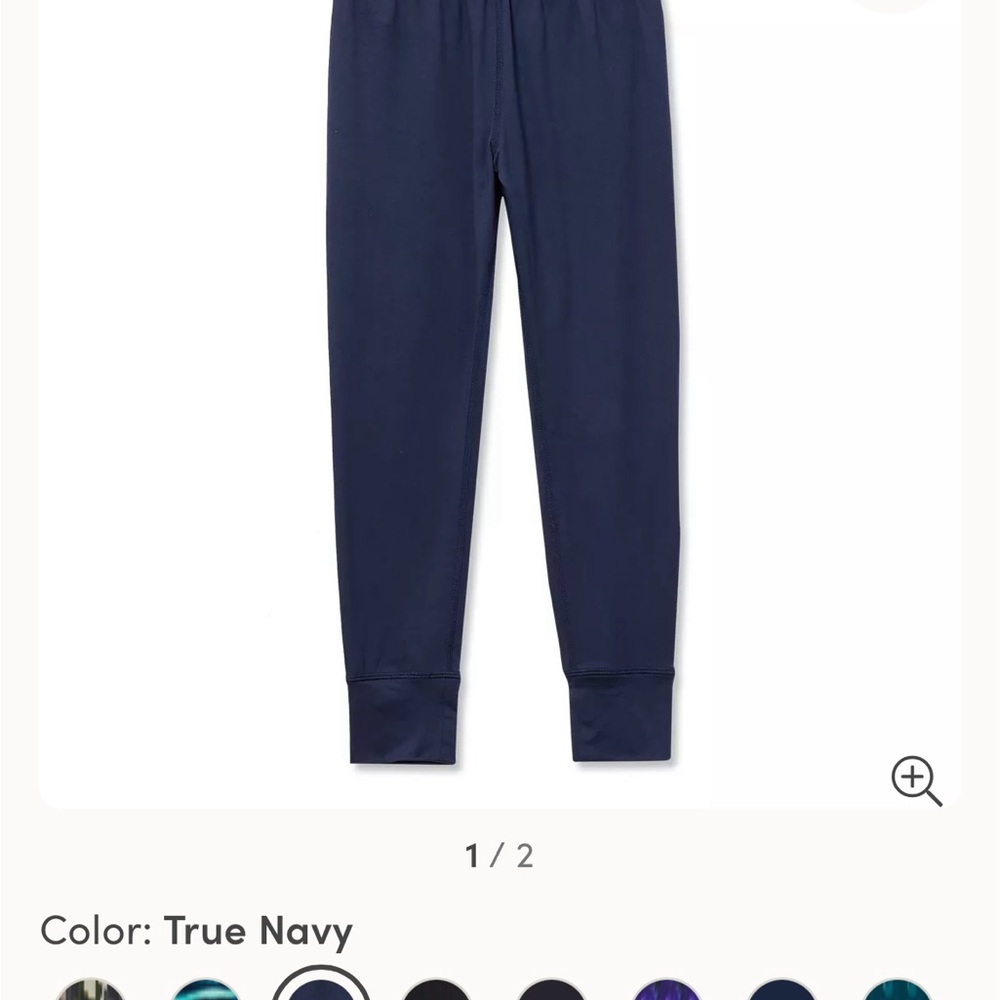 Brand New with tags Kids XL (14/16) Lands End Base Layer / Long Underwear - Navy